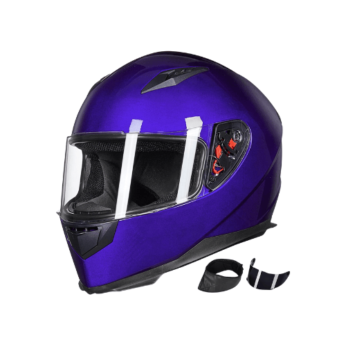 Full-Face Aerodynamic Performance Helmet – Dual-Visor Kit