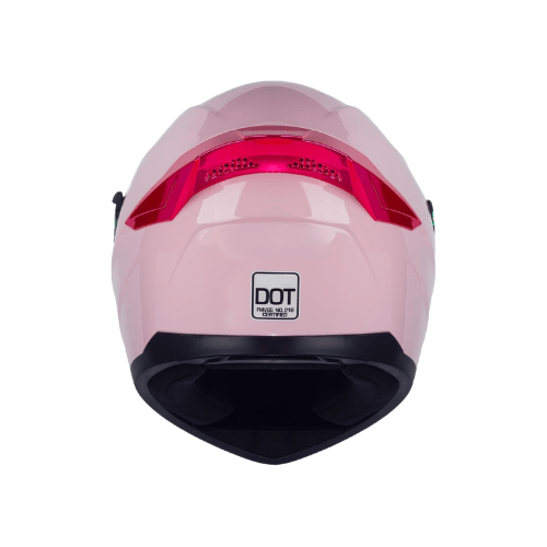 Full-Face Aerodynamic Street Helmet – Iridescent Dual Visor System