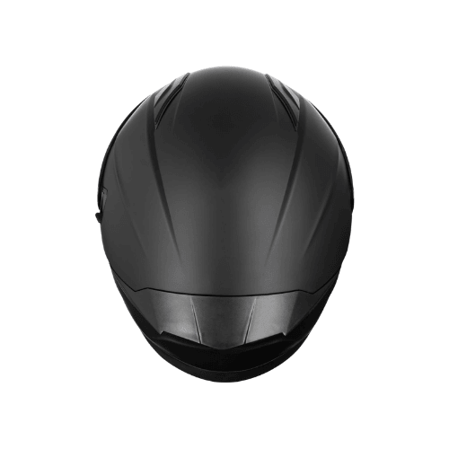 Full-Face Aerodynamic Street Helmet – Iridescent Dual Visor System