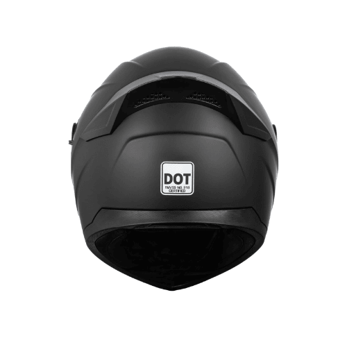 Full-Face Aerodynamic Street Helmet – Iridescent Dual Visor System