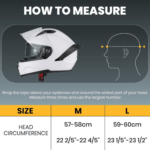 Full-Face Multi-Sport Helmet – Dual-Visor System
