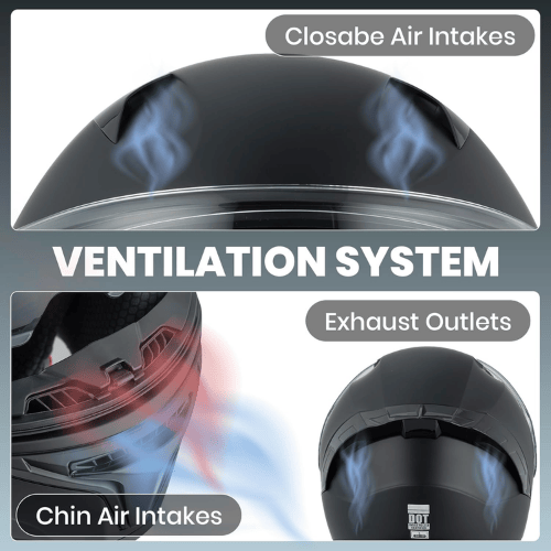 Full-Face Multi-Sport Helmet – Dual-Visor System