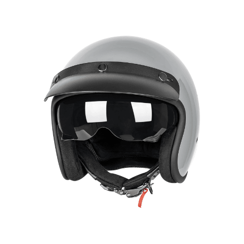 Vintage 3/4 Open Face Metropolitan Helmet – Sunlight-Blocking Shield