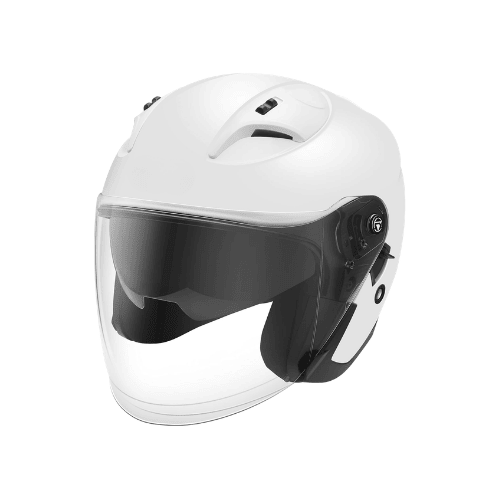 Open Face 3/4 Helmet – Dual-Visor System