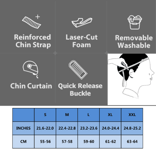 Open Face 3/4 Helmet – Dual-Visor System