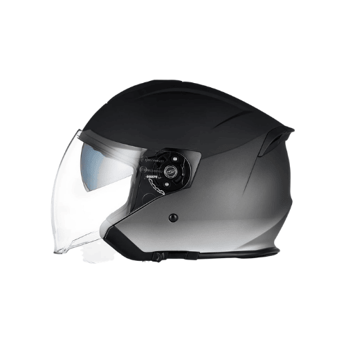 Elite 3/4 Open-Face "Demi-Jet" Helmet – Double Visor System